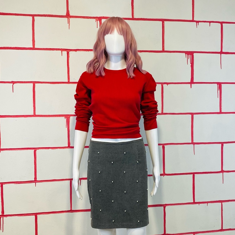 Nollie Red Long Sleeved Shirt